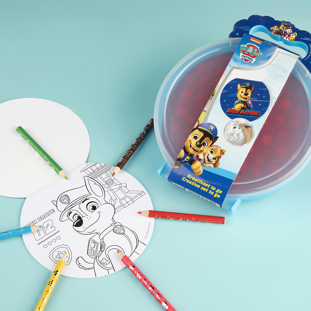 PAW PATROL Kreativ sæt to go