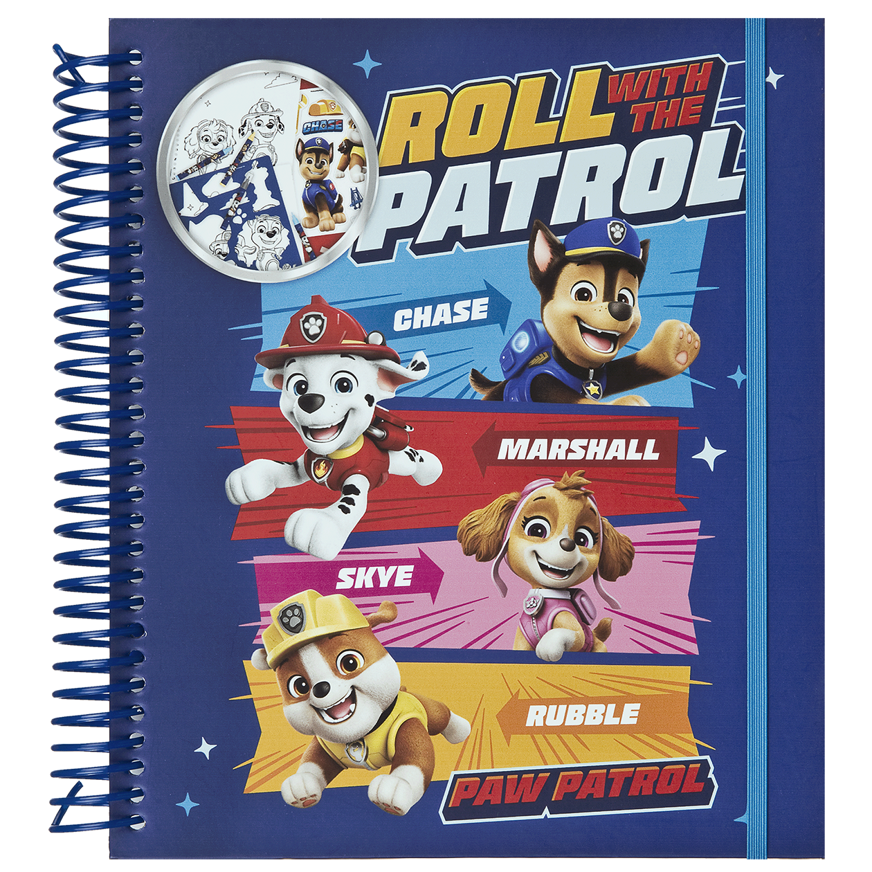 PAW PATROL skabelon- og farvesæt, 49 dele