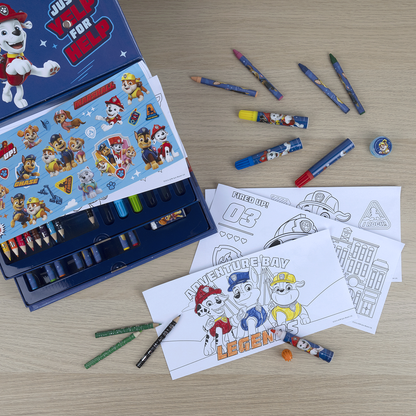 PAW PATROL 44-deles maleboks