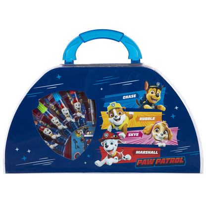 PAW PATROL farvelægningskuffert, 51 dele