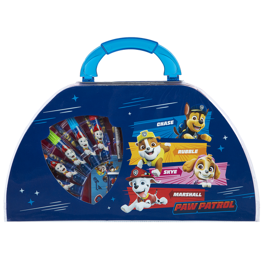 PAW PATROL farvelægningskuffert, 51 dele