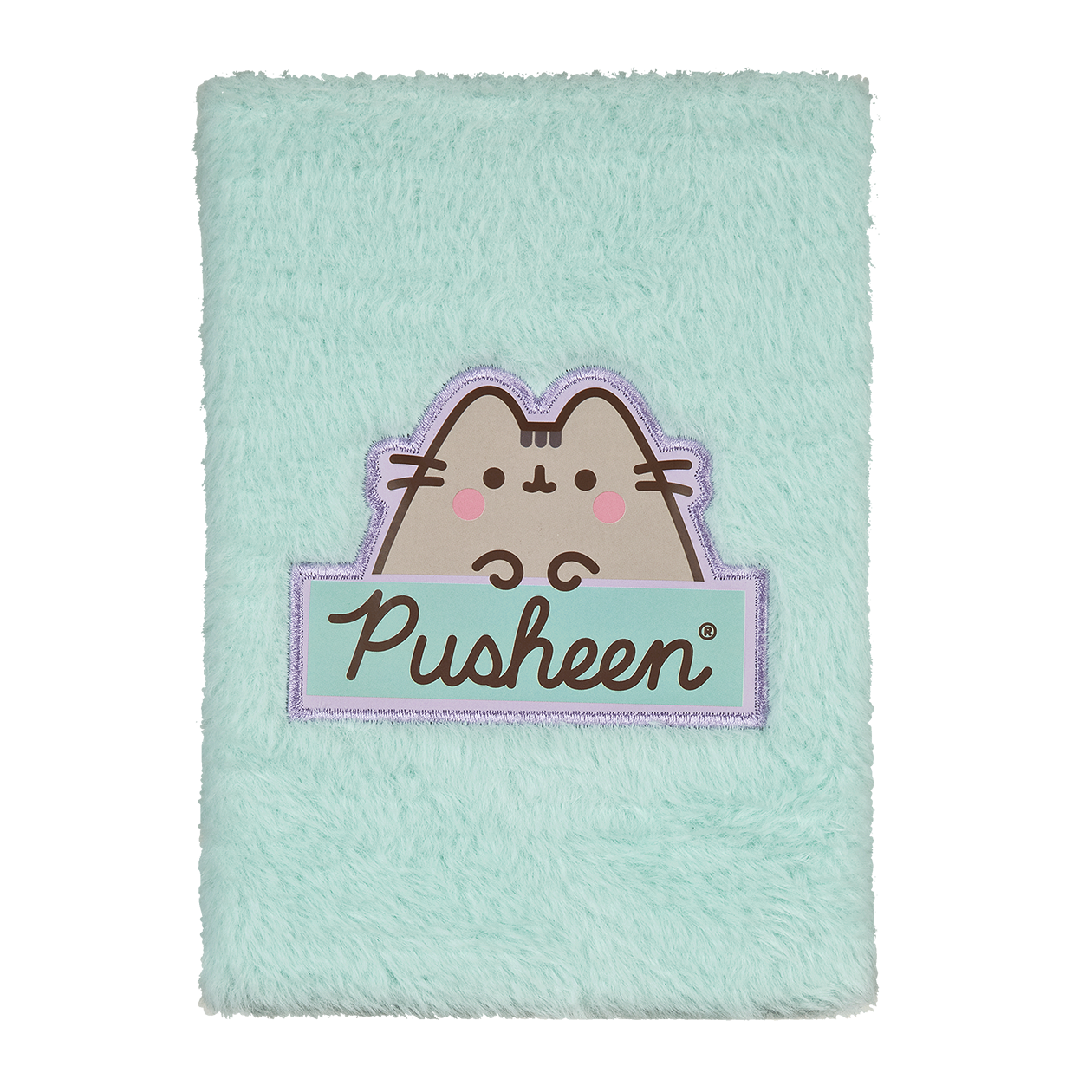 PUSHEEN Notesbog med plys A5