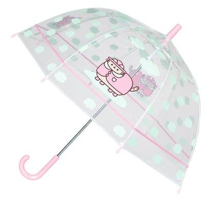 Pusheen paraply, L 66 cm x dia 69 cm