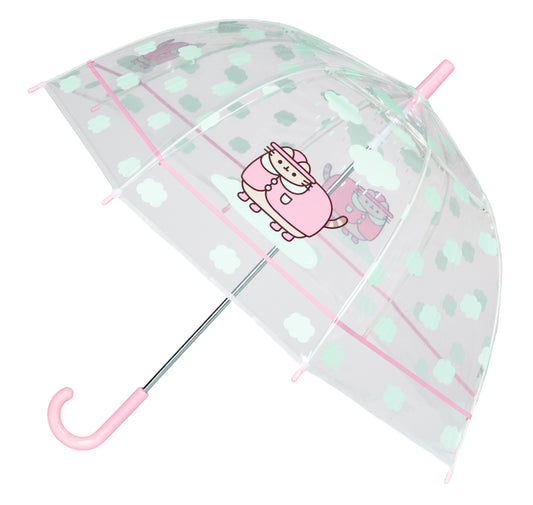 Pusheen paraply, L 66 cm x dia 69 cm