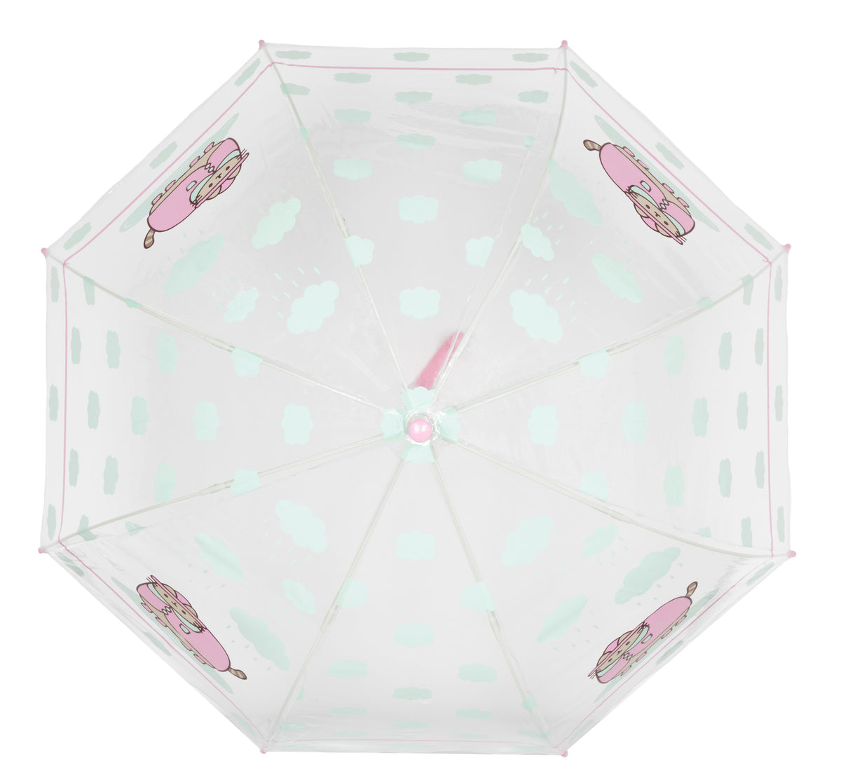 Pusheen paraply, L 66 cm x dia 69 cm