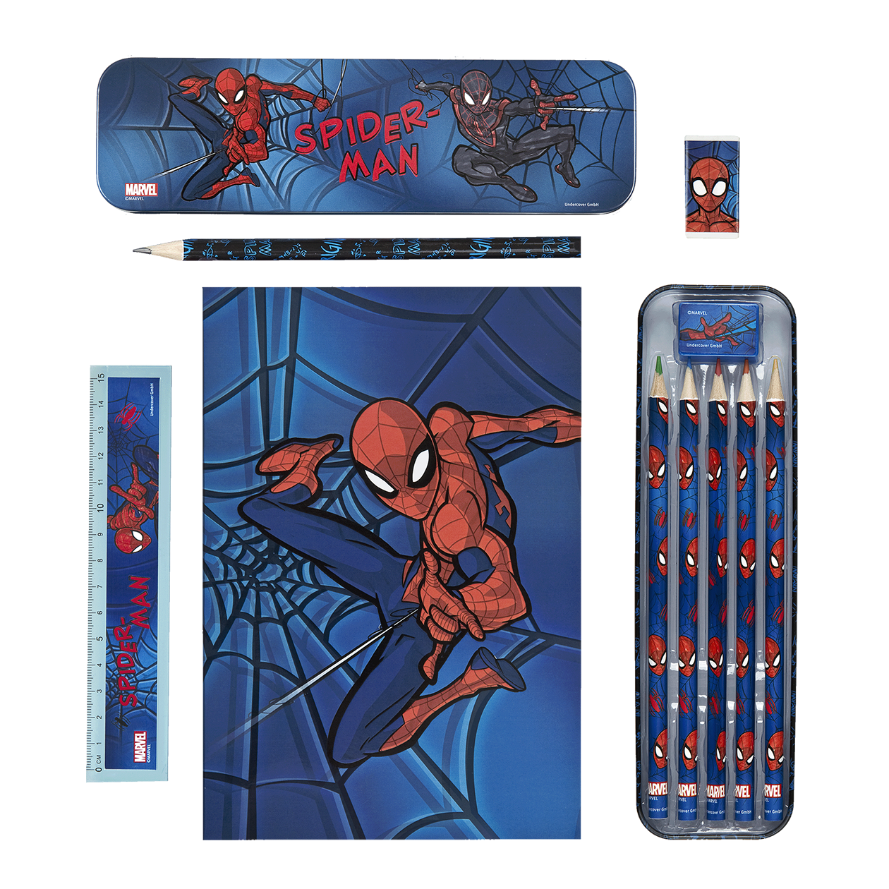 SPIDER-MAN skole sæt