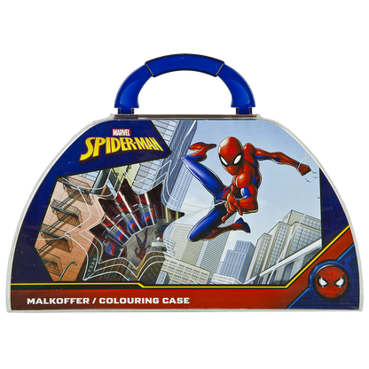 SPIDER-MAN farvelægningskuffert, 51 stk.