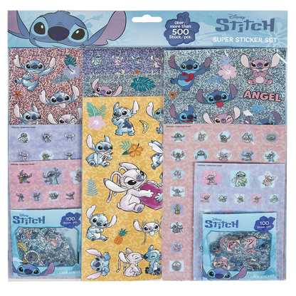 LILO & STITCH super klistermærkesæt