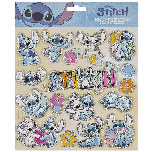 LILO & STITCH skumklistermærker