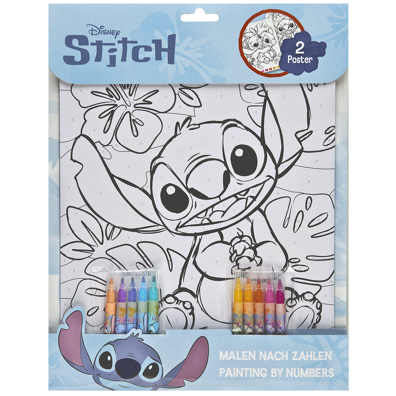 LILO & STITCH Mal efter tal