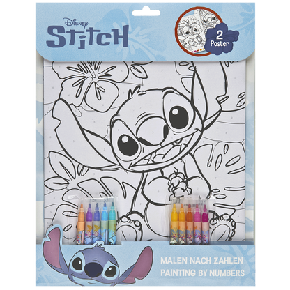LILO & STITCH Mal efter tal