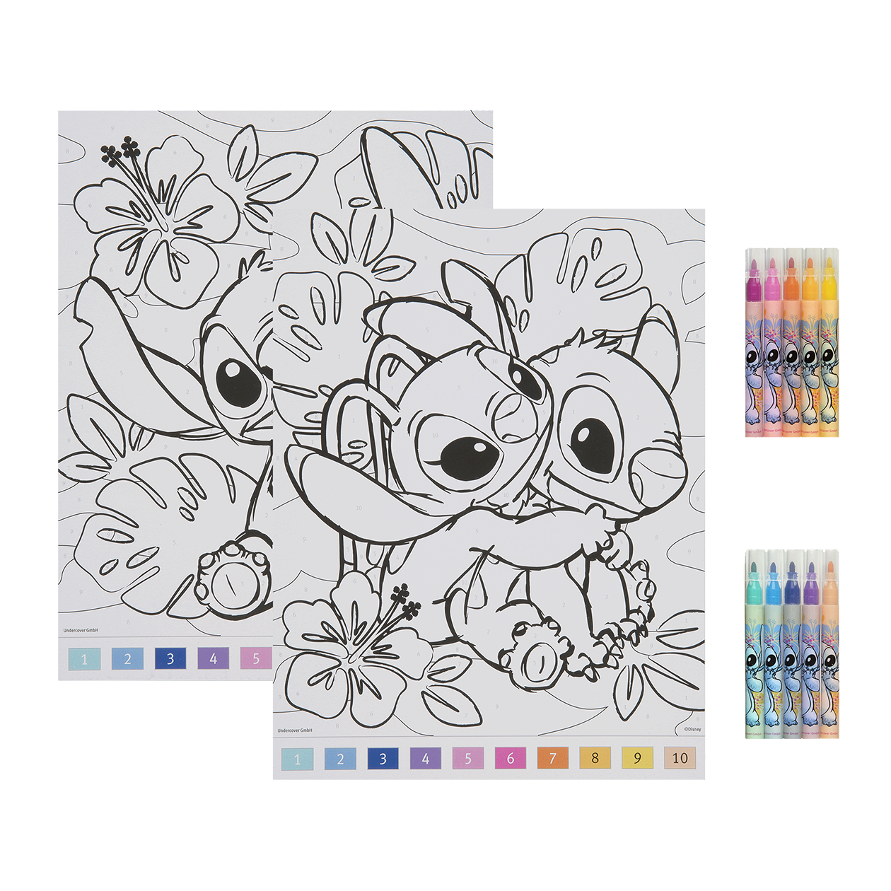 LILO & STITCH Mal efter tal