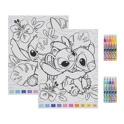 LILO & STITCH Mal efter tal