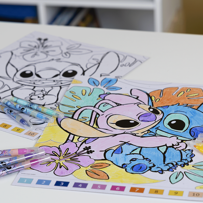 LILO & STITCH Mal efter tal