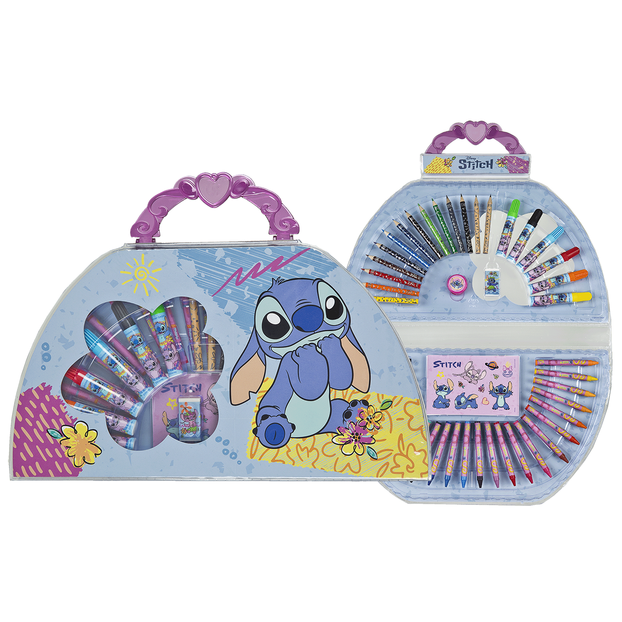 LILO & STITCH farvelægningskuffert, 51 dele