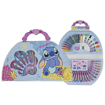 LILO & STITCH farvelægningskuffert, 51 dele