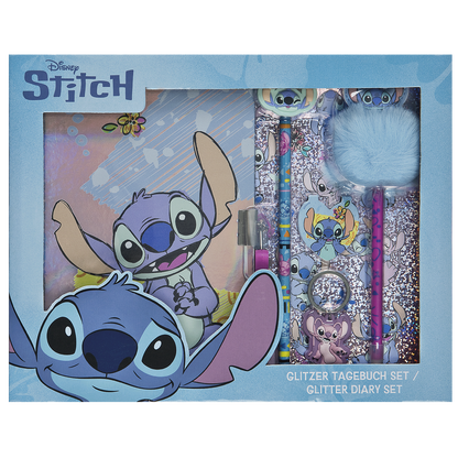 LILO & STITCH Glitter dagbogsæt