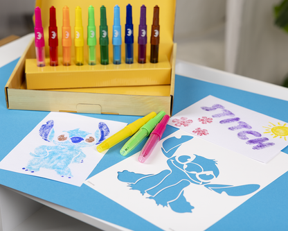 LILO & STITCH Blowpen sæt stort