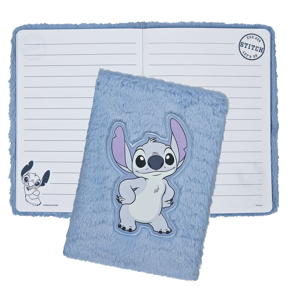 LILO & STITCH Notesbog med plys A5