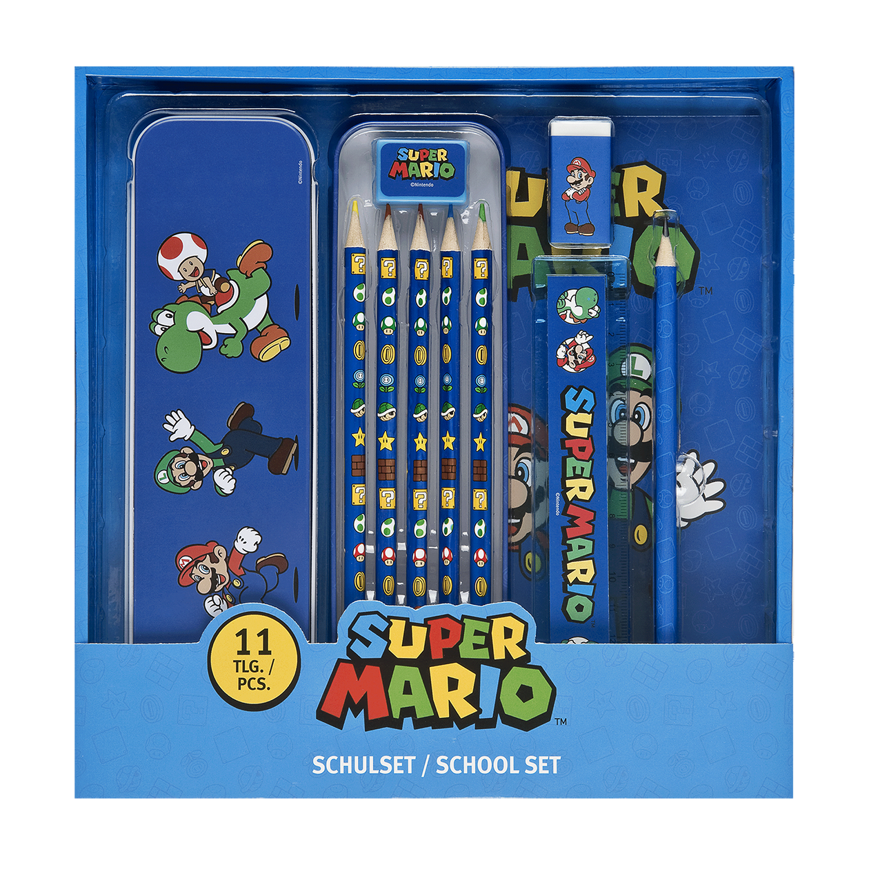 SUPER MARIO Skole sæt