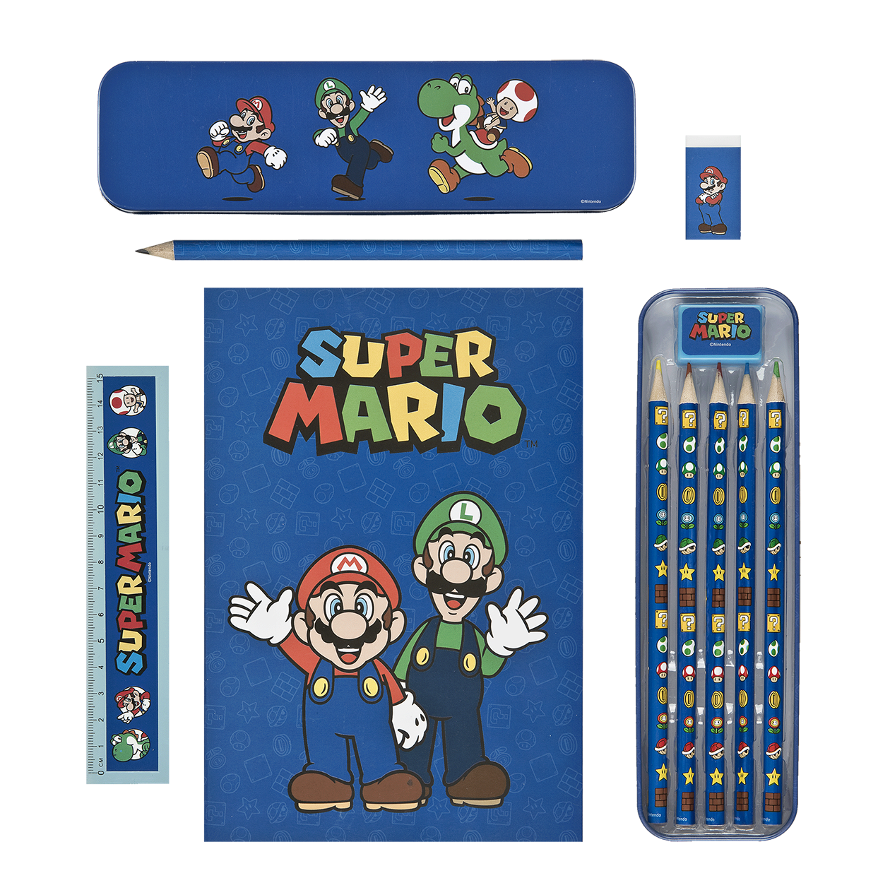 SUPER MARIO Skole sæt
