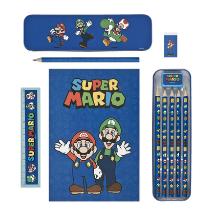 SUPER MARIO Skole sæt