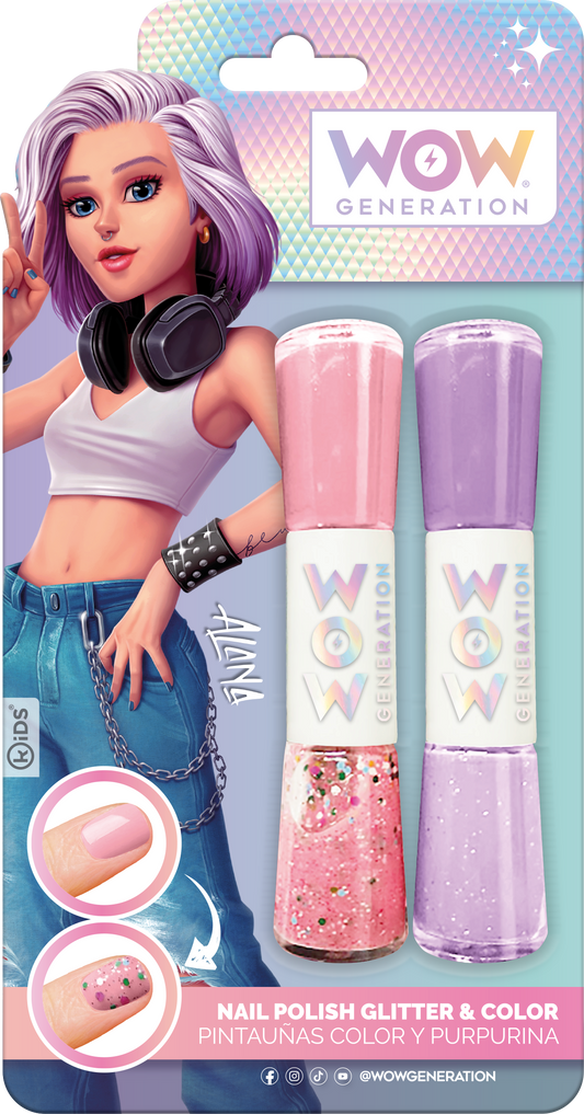 WOW Generation - Neglelak med Glitter