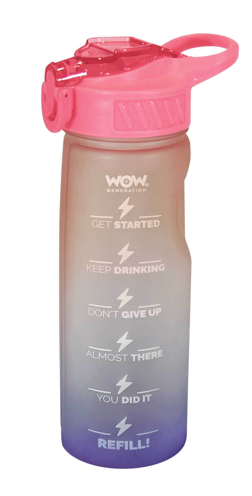 WOW Generation - Motivationsvandflaske 500 Ml