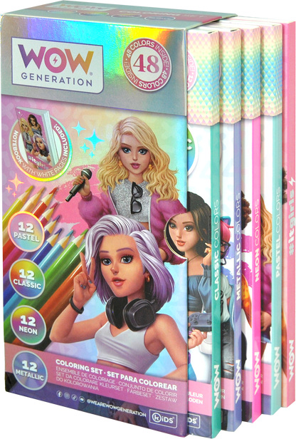 WOW Generation - Notebook with Colors