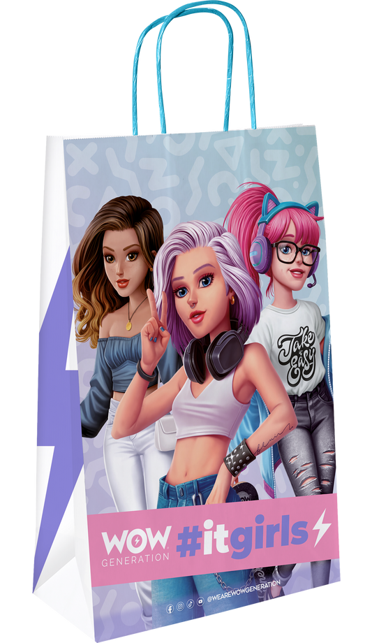 WOW® Generation, medium gift bag, 18 x 28 cm