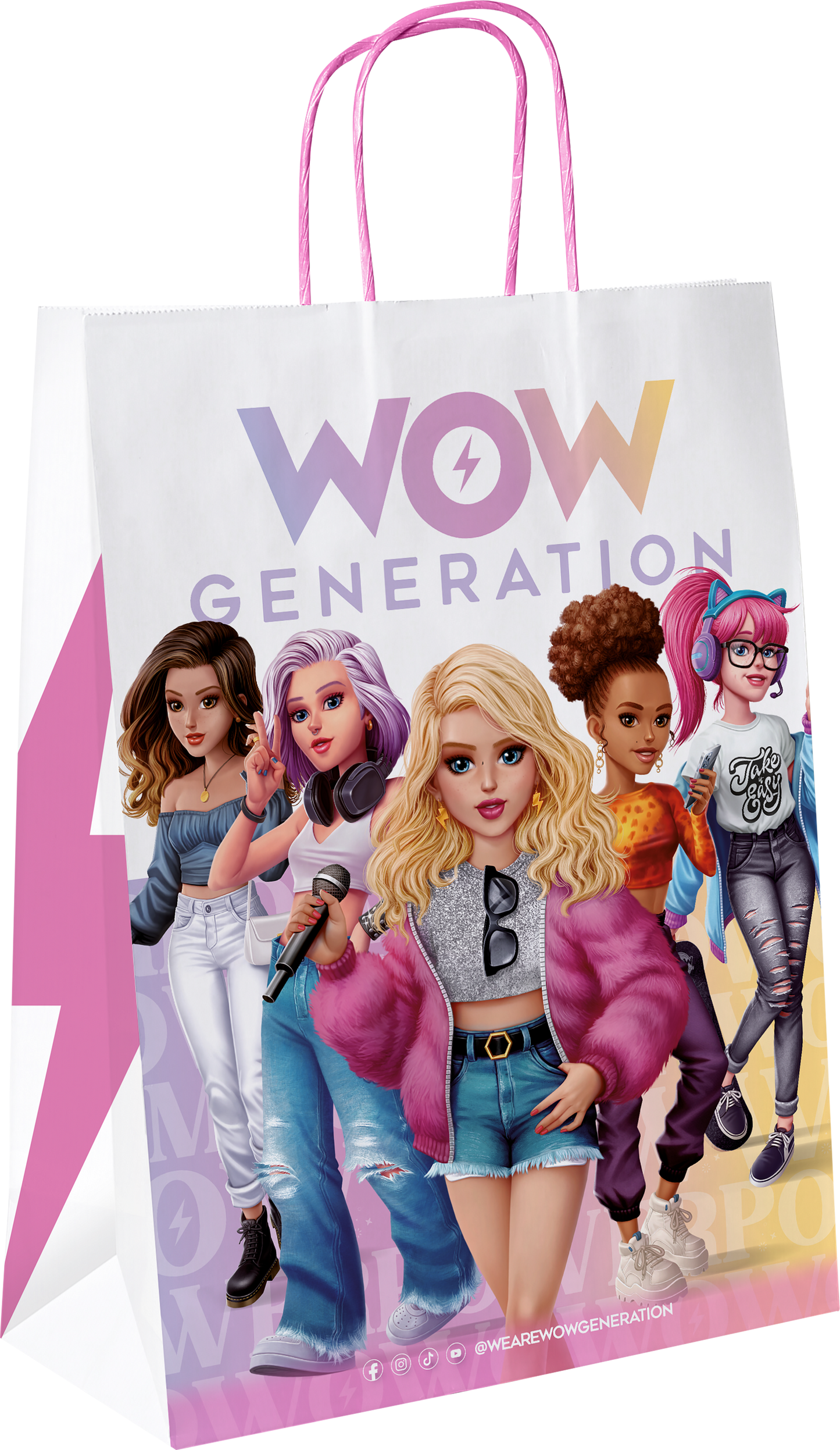 WOW® Generation, large gift bag, 32 x 45.5 cm